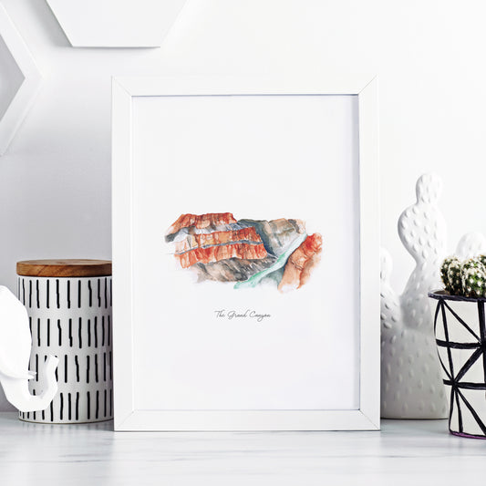 Grand Canyon National Park Art Print