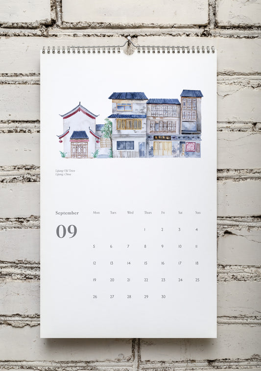 2022 Streetscapes Illustrated Calendar
