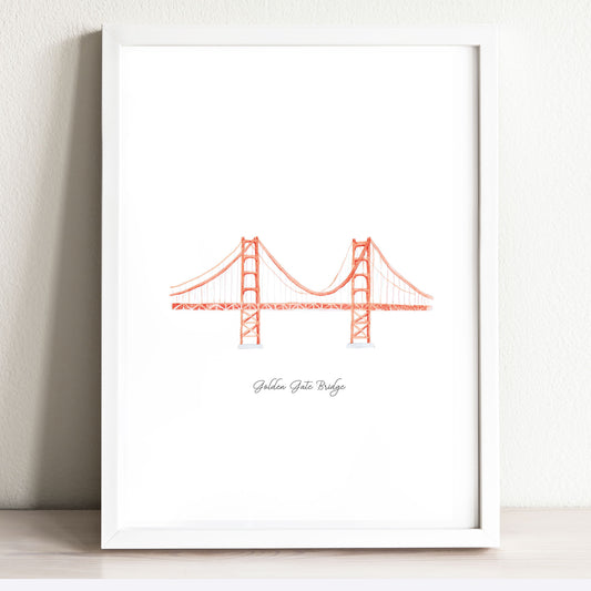 Golden Gate Bridge San Francisco Art Print