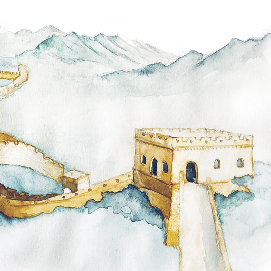 Great Wall of China Art Print