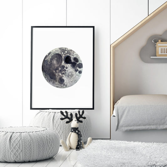 Moon Art Print