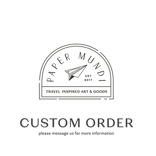 Custom Order | Gallery Set of 5 States