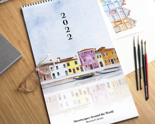 2022 Streetscapes Illustrated Calendar