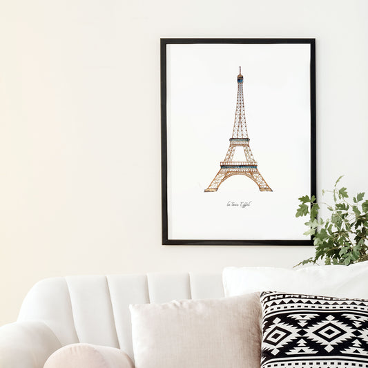 Eiffel Tower Art Print