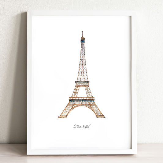 Eiffel Tower Art Print