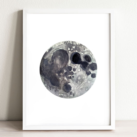 Moon Art Print