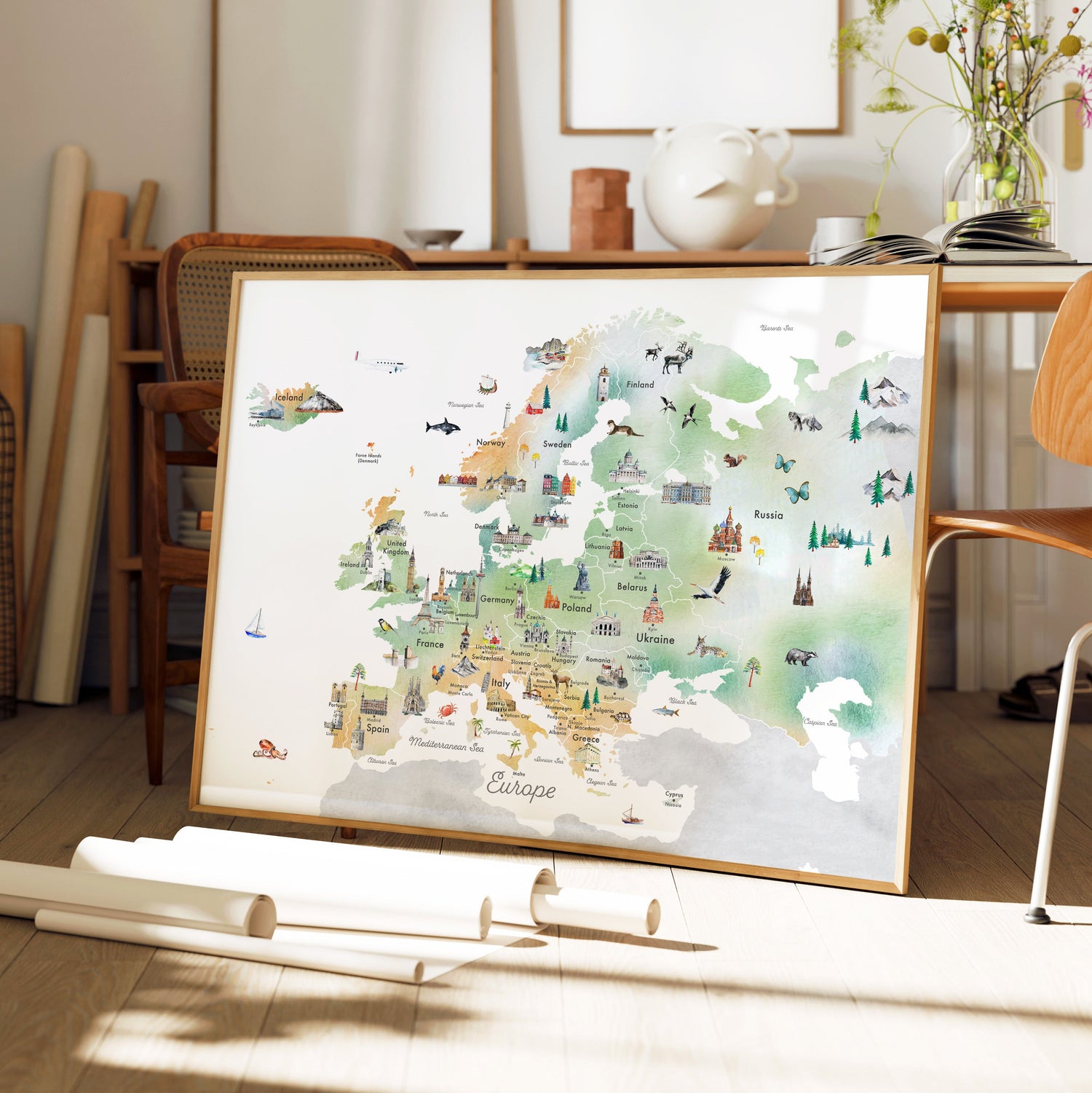 Continent Maps