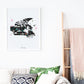 Canada Illustrated Map Art Print