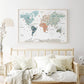 Illustrated Reference World Map