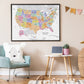 United States of America Reference Map