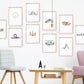 Travel Gallery Printable Set | Landmarks