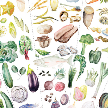 Essential Energy of Foods Art Print