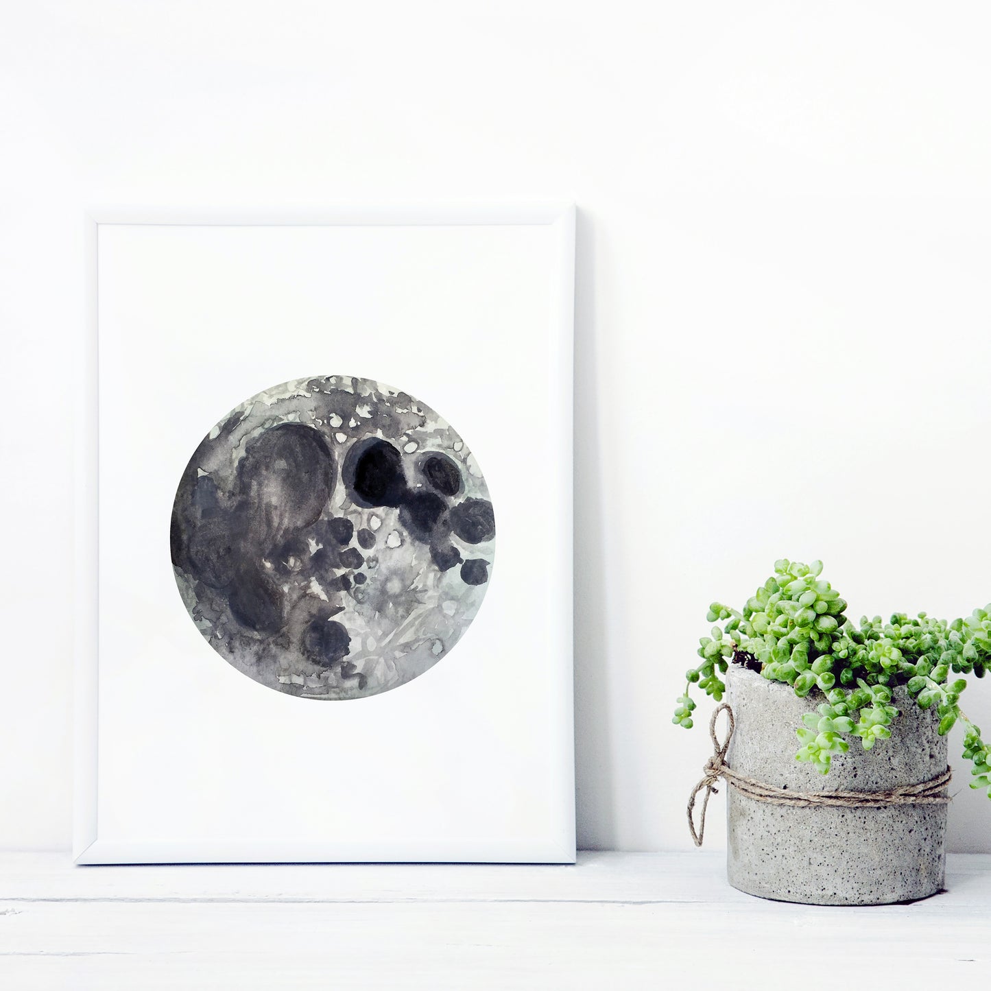 Moon Art Print